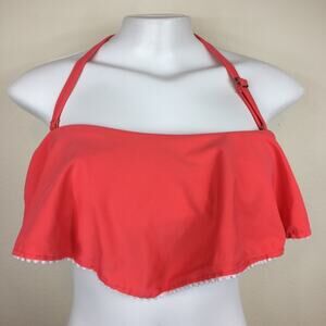 Raisins | Wide Ruffle Bikini Top | Sz D